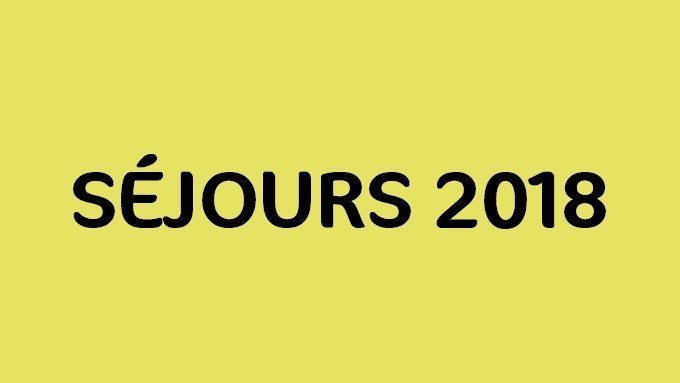 Séjours 4èmes