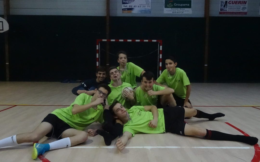 AS FUTSAL : Les minimes vainqueurs au May sur Evre