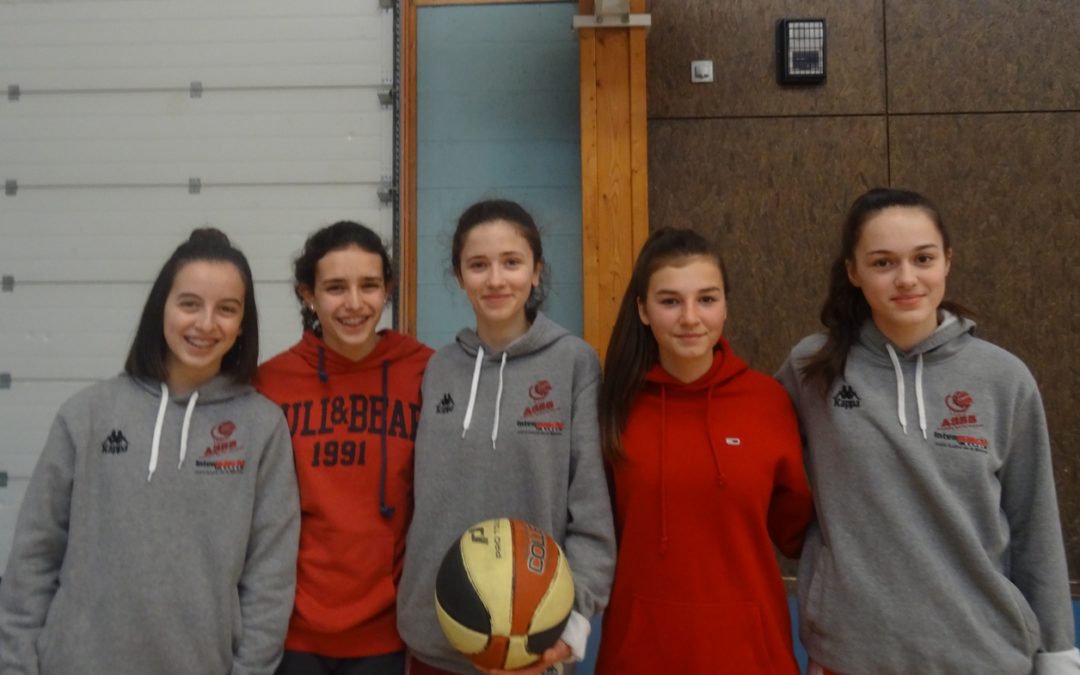 AS BASKET : les minimes filles 1ères ex-aequo au championnat départemental