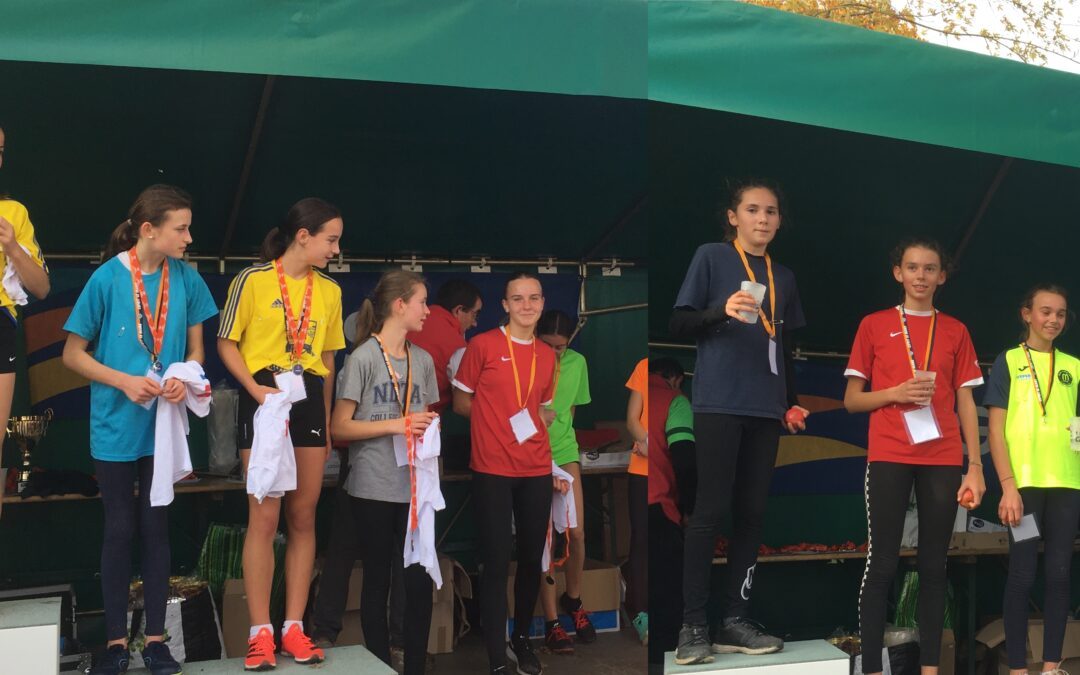 Deux élèves vice-championnes au cross Régional UGSEL